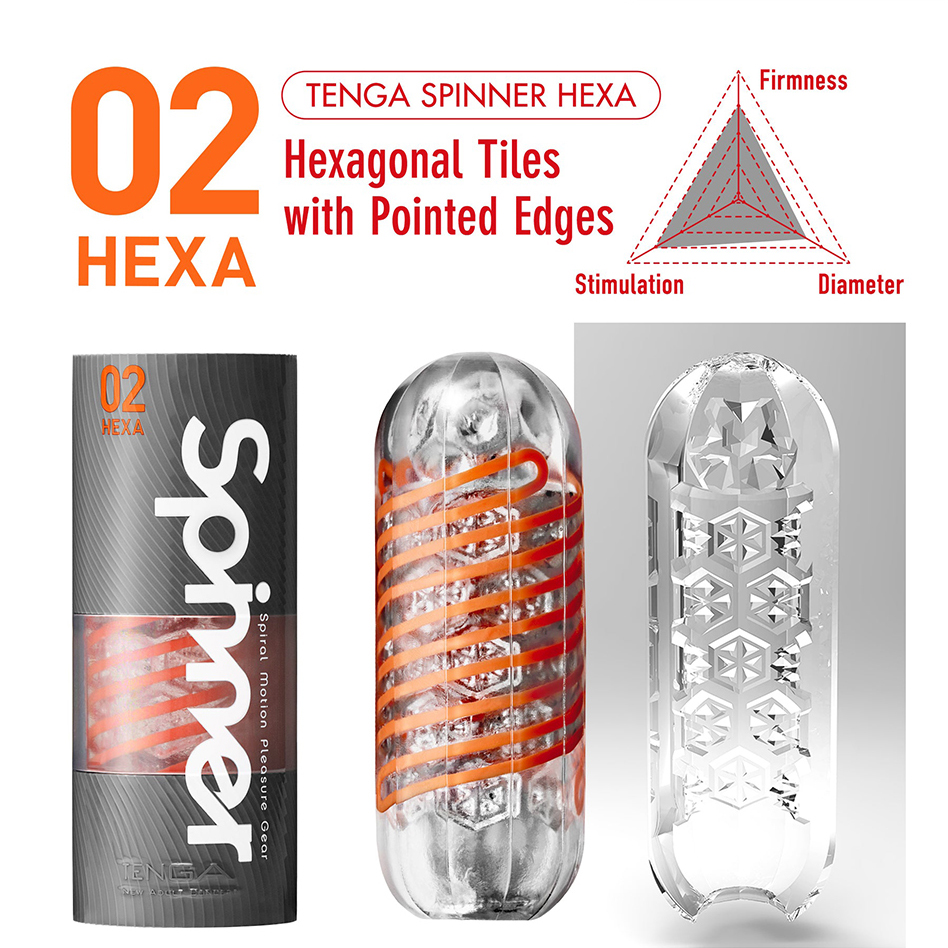 Tenga Spinner 02 Hexa Masturbator 03